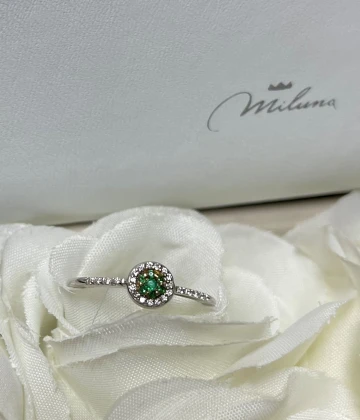 Miluna Anello oro con brillanti cod: LID3381